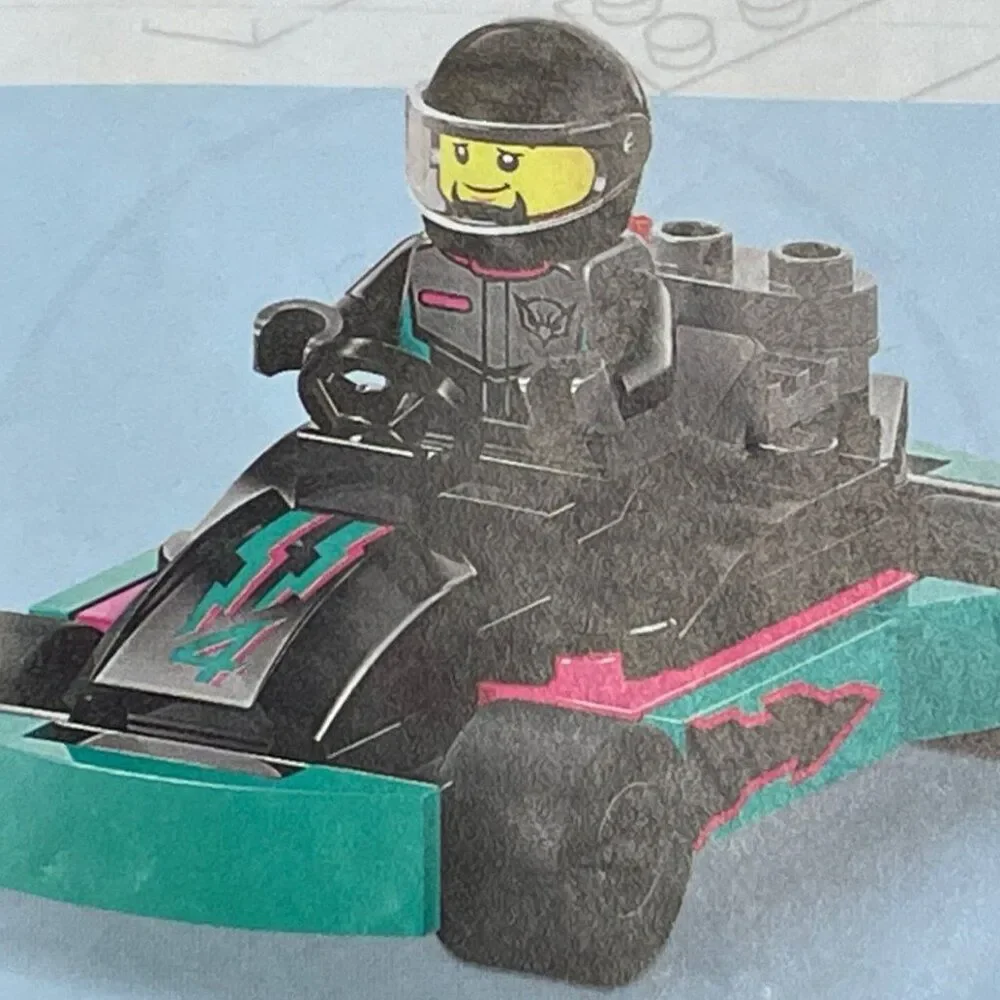 3 LEGO Sets: 75333 Star Wars Starfighter, 76914 Ferrari, 60400 Go Karts -Manuals - Picture 11 of 14